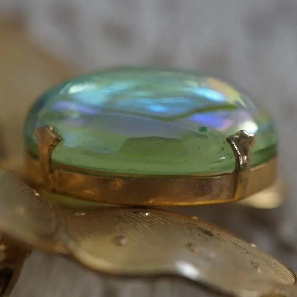 Vintage iridescent aurora